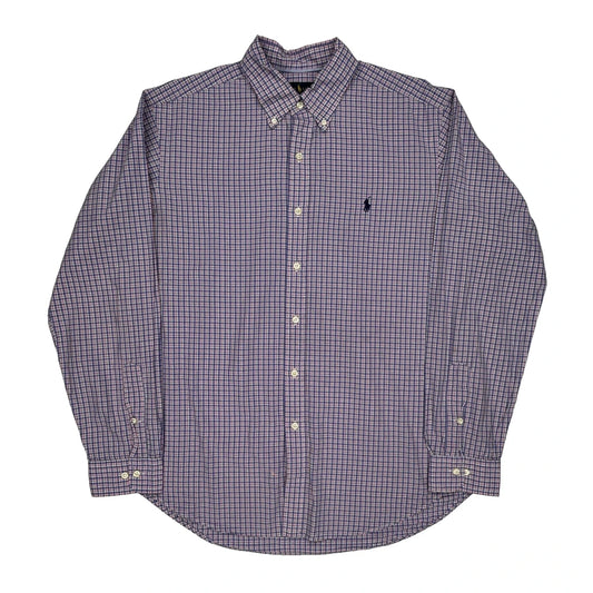 Ralph Lauren Checked Shirt - Large Multicoloured Cotton