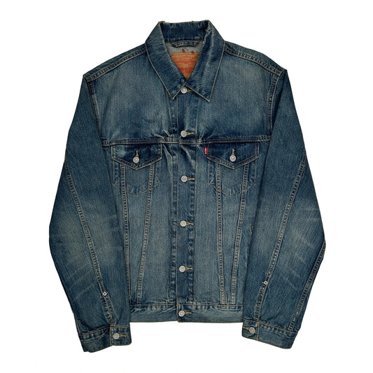 Levis Denim Jacket - Large Blue Denim