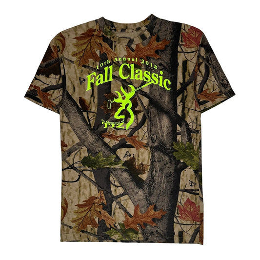 Wood'N Trail Camo T-Shirt - Small Khaki Cotton Blend