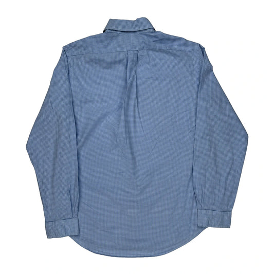 Ralph Lauren Checked Shirt - Medium Blue Cotton