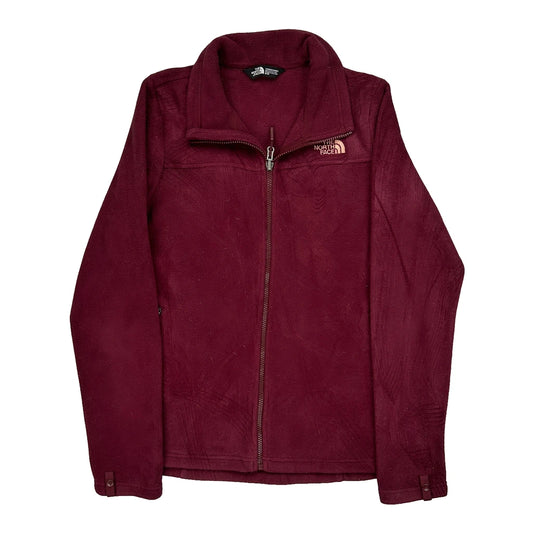 The North Face Fleece - Medium Burgundy Polyester