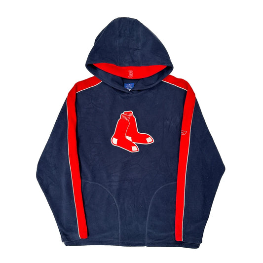 Vintage Boston Red Sox Reebok Fleece - Large Navy Polyester