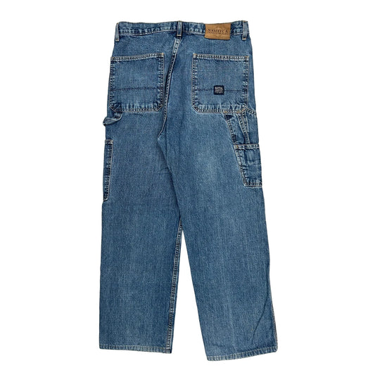 Nautica Carpenter Jeans - 32W 30L Blue Cotton