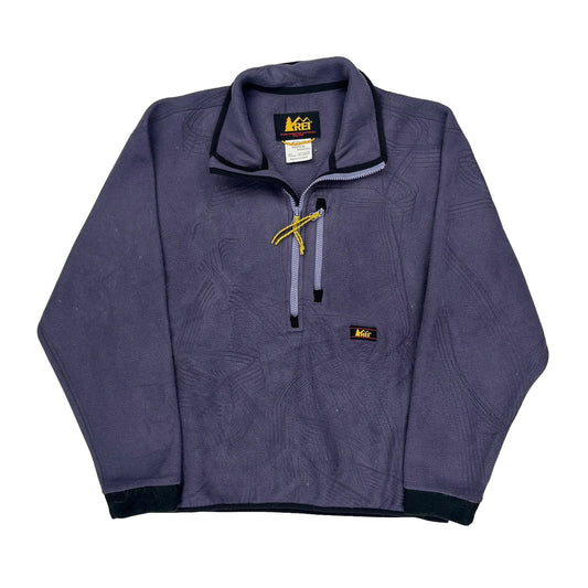 Vintage Rei Fleece - Medium Purple Polyester