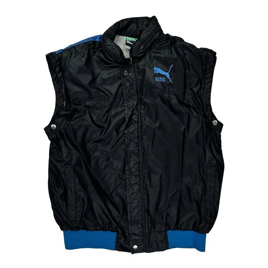 Puma Gilet - Medium Black Polyester