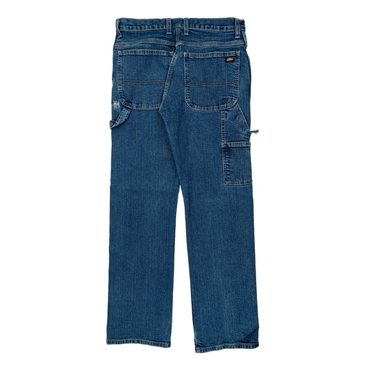 Dickies Carpenter Jeans - 32W 32L Blue Cotton