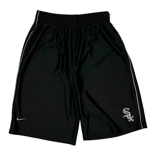 Chicago White Sox Nike Mlb Sport Shorts - Medium Black Polyester