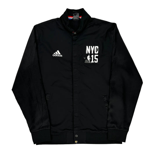 Nba All-Star 2015 Adidas Track Jacket - Medium Black Polyester