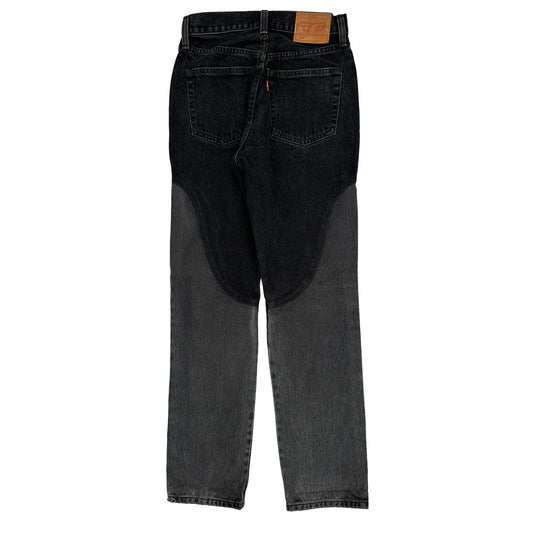 501 Levis Jeans - 24W 30L Black Cotton