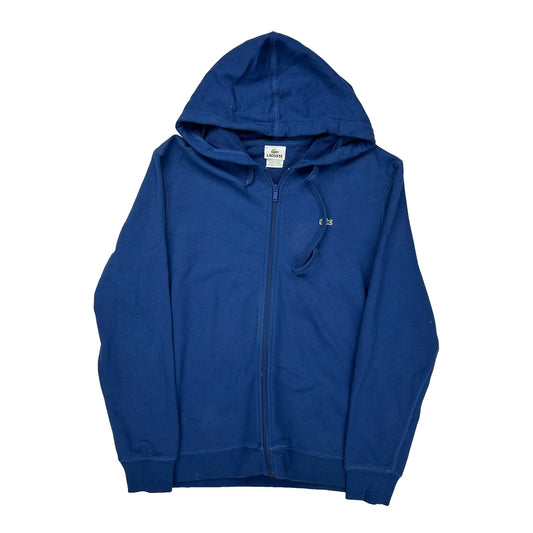 Lacoste Hoodie - Medium Blue Cotton