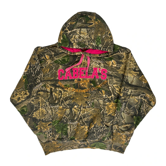 Cabelas Camo Hoodie - XL Camo Cotton Blend