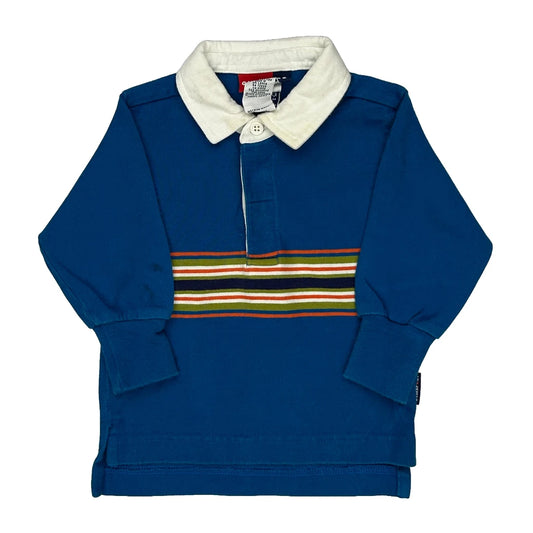 Age 6-12 Months Gymboree Striped Rugby Shirt - 3XS Multicoloured Cotton