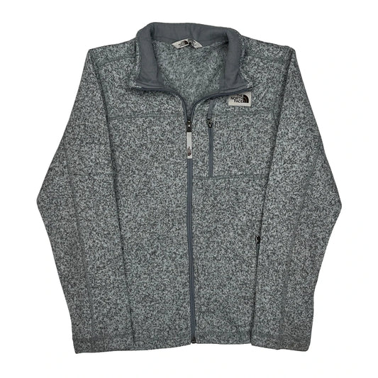Age 16 The North Face Fleece Jacket - Large Grey Polyester