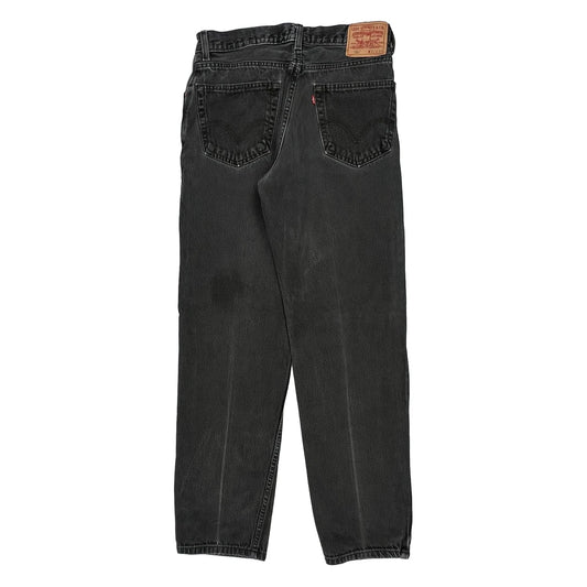 Levis 550 Jeans - 31W 34L Black Cotton