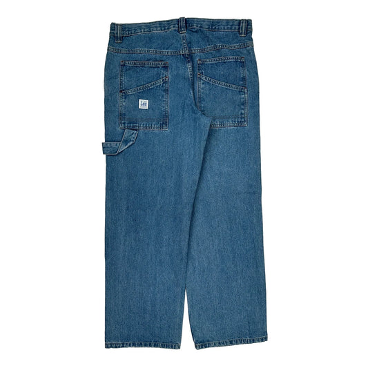 Vintage Lee Carpenter Jeans - 35W 30L Blue Cotton