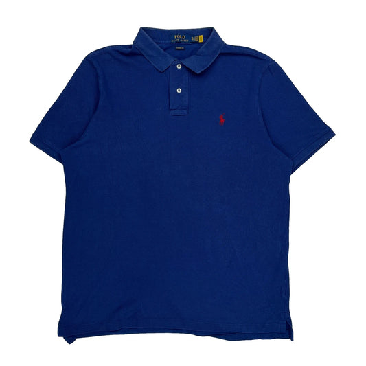 Polo By Ralph Lauren Polo Shirt - XL Blue Cotton