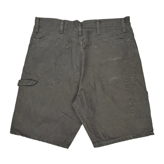 Unbranded Cargo Shorts - 36W 10L Grey Cotton