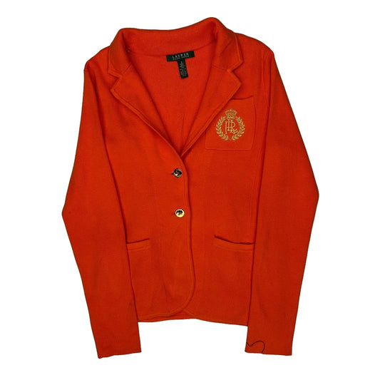 Ralph Lauren Cardigan - Small Orange Cotton