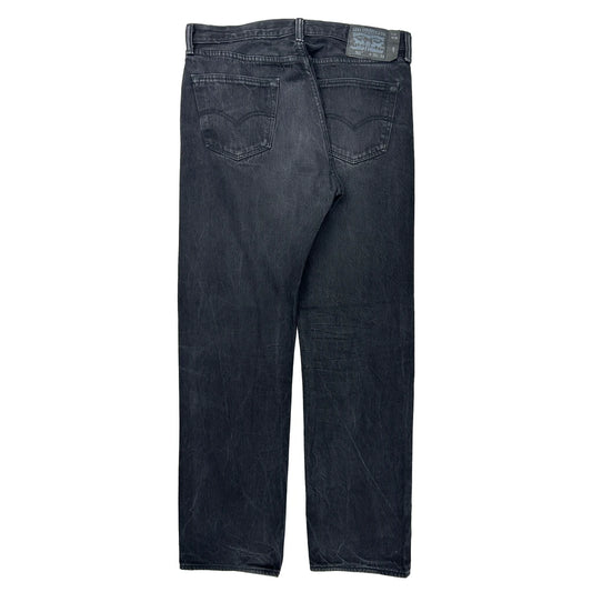 501 Levis Jeans - 34W 30L Black Cotton