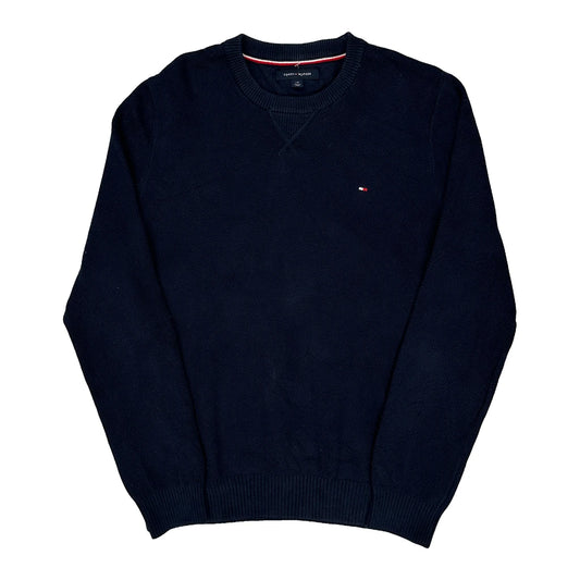 Tommy Hilfiger Jumper - Large Navy Cotton