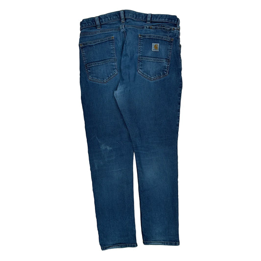 Carhartt Jeans - 36W 29L Blue Cotton Blend