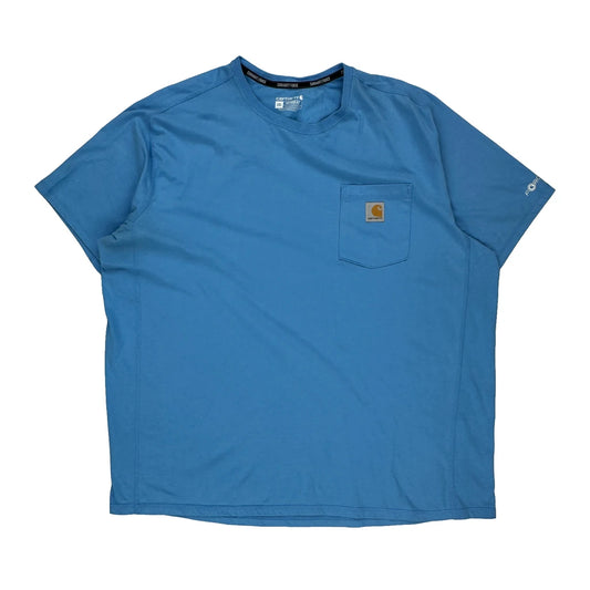 Carhartt Force Carhartt T-Shirt - 2XL Blue Cotton