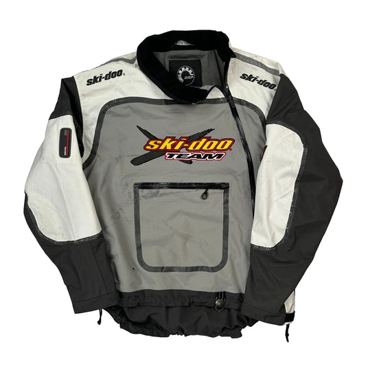 Ski-Doo Team Brp Ski Jacket - Large Grey Polyester