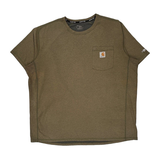 Force Carhartt T-Shirt - 2XL Green Cotton