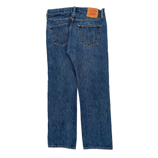 501 Levis Jeans - 32W 30L Blue Cotton