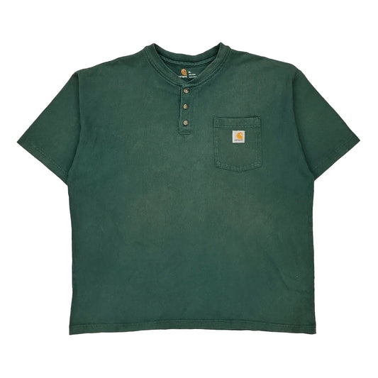 Carhartt T-Shirt - XL Green Cotton