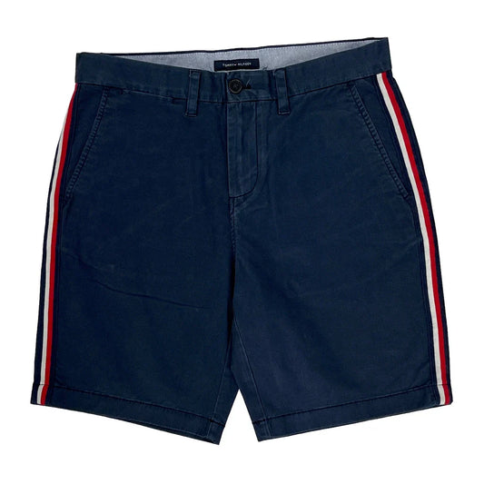 Vintage Tommy Hilfiger Chino Shorts - 32W 9L Navy Cotton Blend