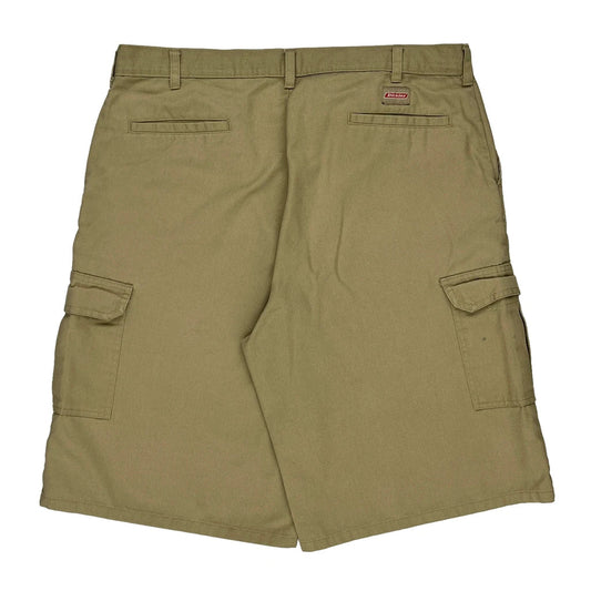 Vintage Dickies Cargo Shorts - 38W 12L Khaki Cotton