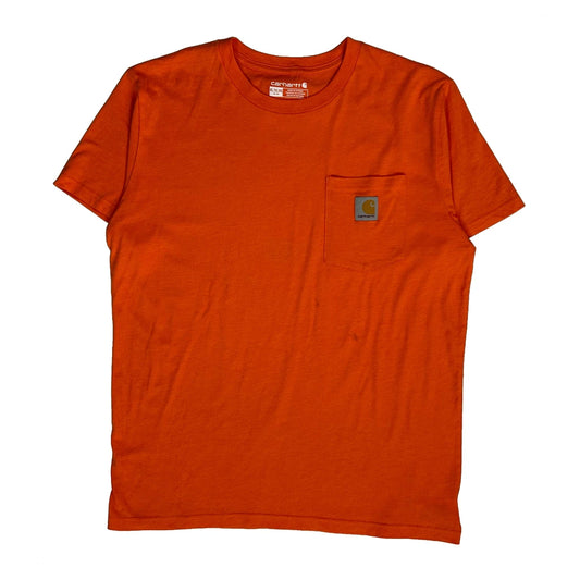 Carhartt T-Shirt - XL Orange Cotton