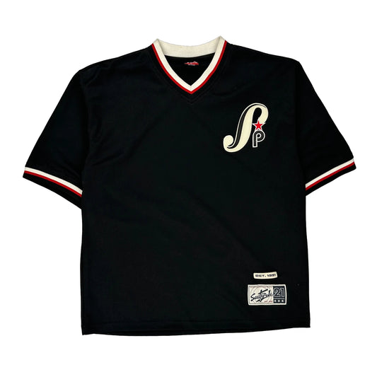 Allplayers' League Southpole Jersey - Large Black Polyester