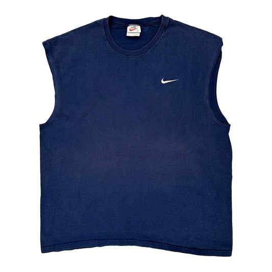 Nike Vest - XL Navy Cotton
