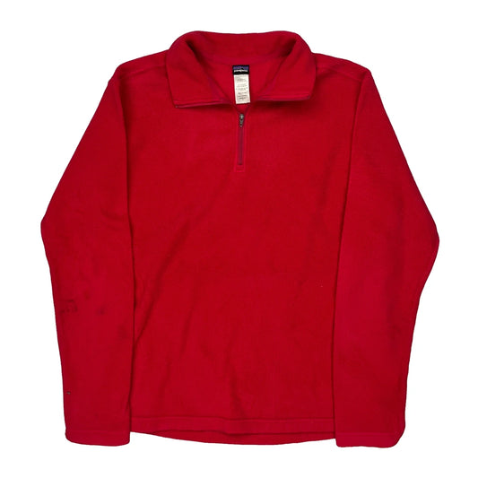 Patagonia Fleece - Large Red Polyester