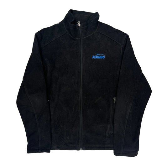 Vintage Rei Fleece Jacket - Large Black Polyester