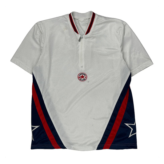 USA Converse Football Shirt - Large White Polyester