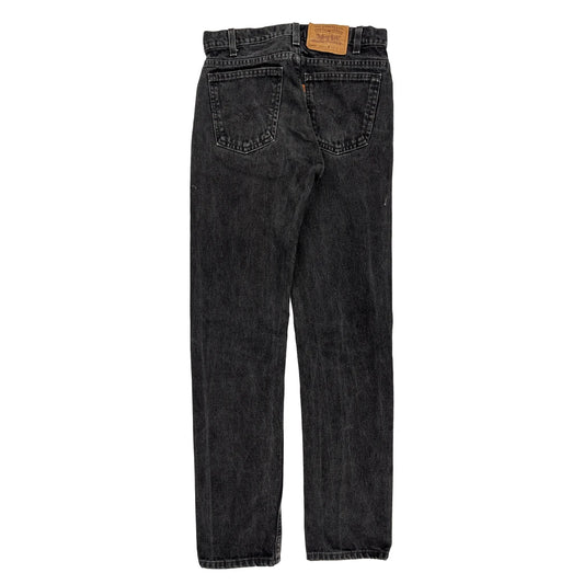 Made In USA Levis 505 Jeans - 28W 34L Black Cotton