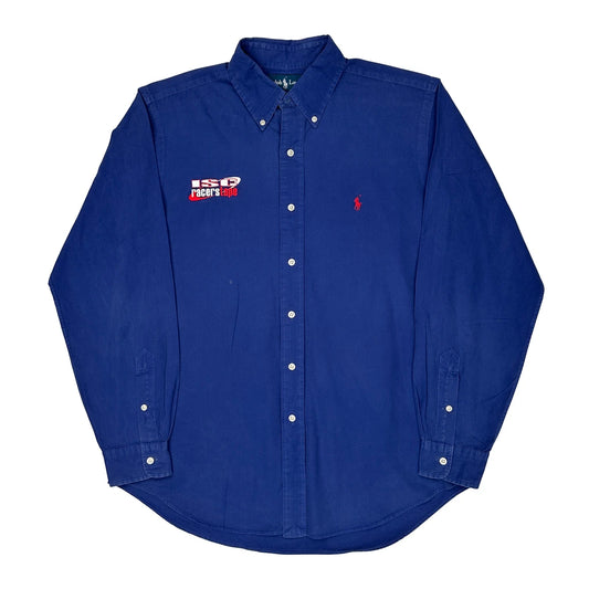 Racer'S Tape Ralph Lauren Shirt - Medium Blue Cotton