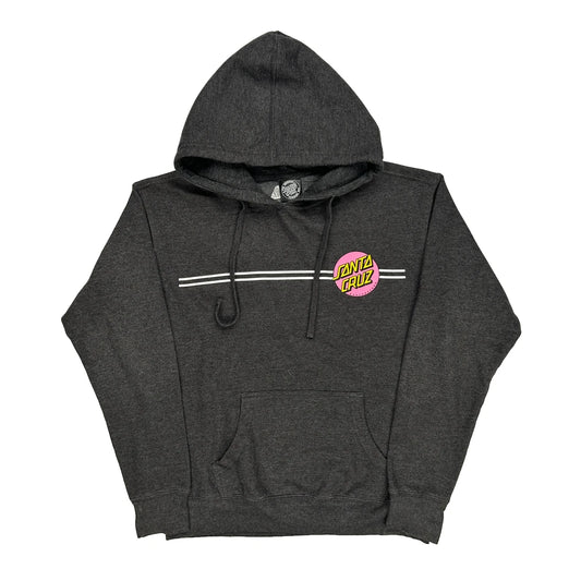 Skateboards Santa Cruz Hoodie - Large Grey Cotton Blend