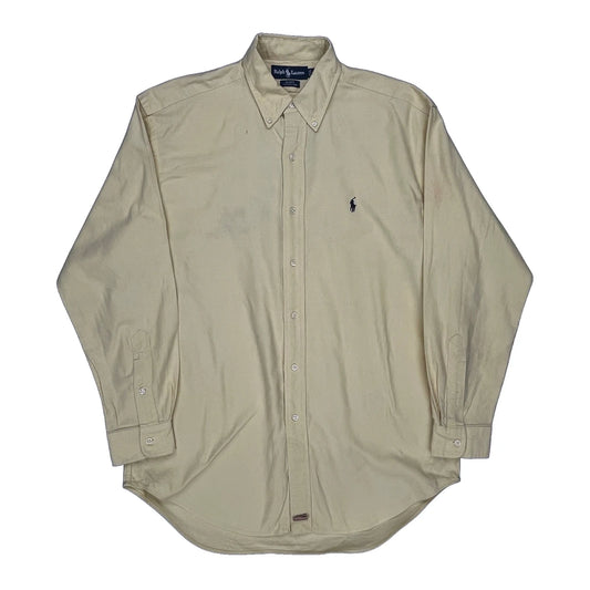 Blake Ralph Lauren Shirt - Medium Beige Cotton