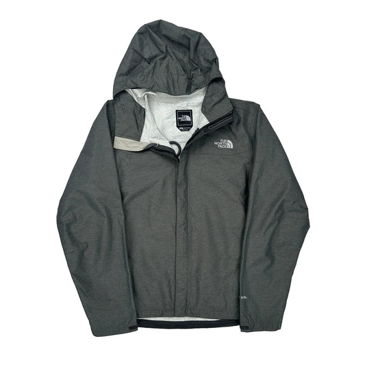 The North Face Waterproof Jacket - Small Grey Polyester