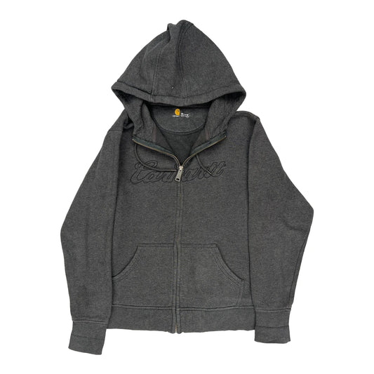 Age 13-14 Carhartt Hoodie - XL Grey Cotton Blend