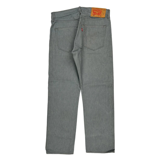 501 Levis Jeans - 33W 30L Grey Cotton