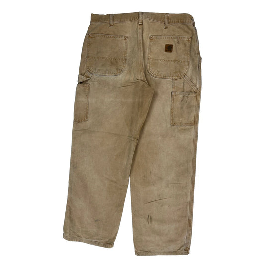 Carhartt Dungarees - 34W 30L Brown Cotton