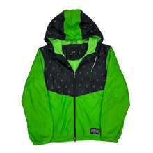  Armani Exchange Windbreaker - Large Green Polyester