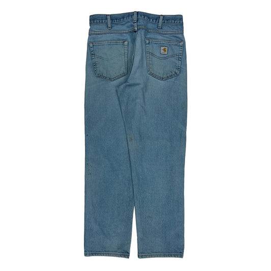 Carhartt Jeans - 32W 31L Blue Cotton