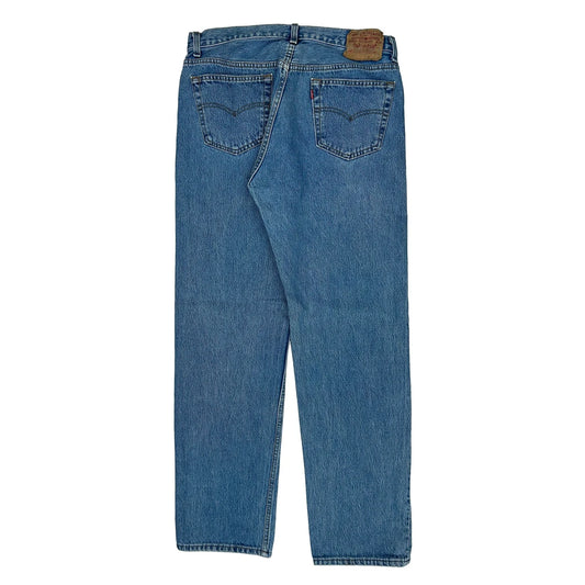 501 Levis Jeans - 34W 31L Blue Denim