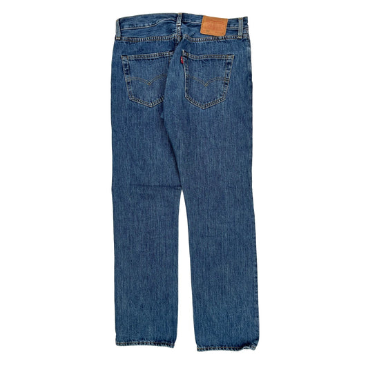 Levis 501 Jeans - 32W 31L Blue Cotton